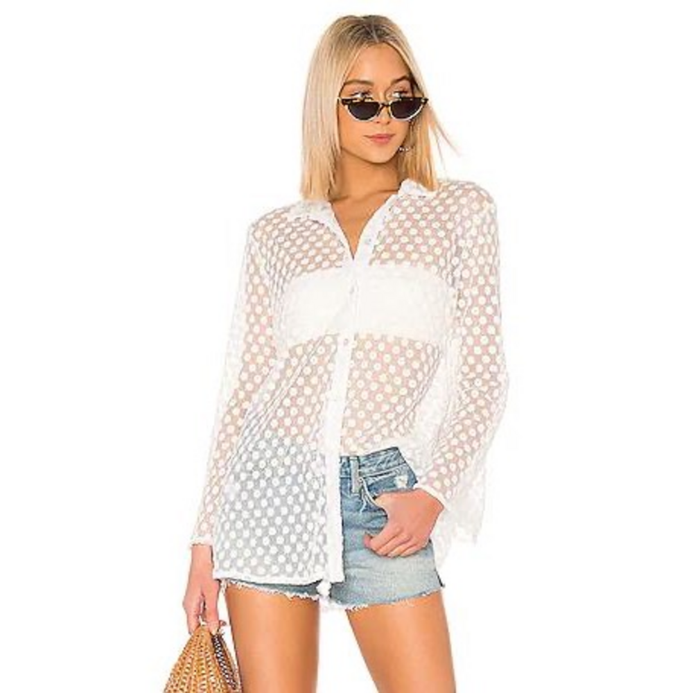 LPA Yvette Shirt in White